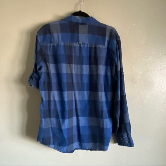 Urban Pipeline black and blue checkered shirt - Picture 3 of 7